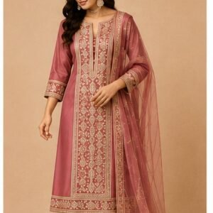 Embroidered Festive Suit